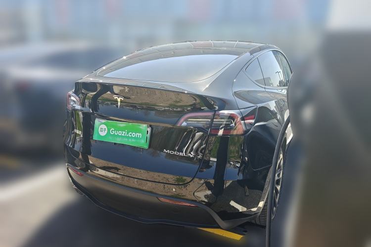 Used Tesla Model Y 2021 Standard Range Rear-Wheel Drive Version Rear Right 45 Deg