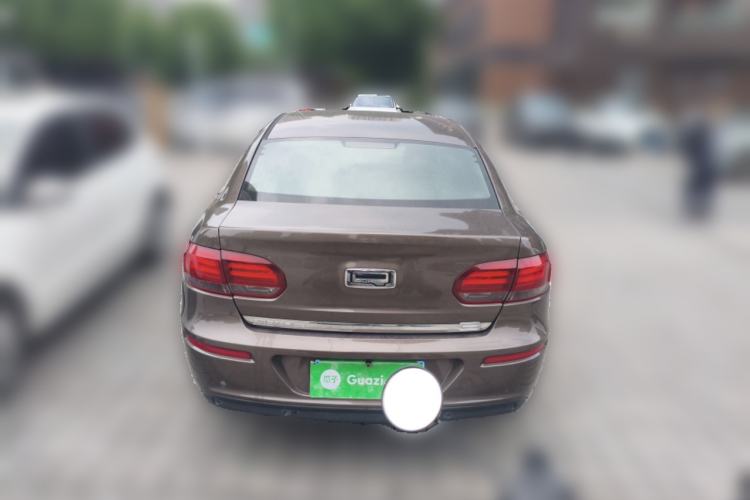 Used Qoros 3 2014 Sedan 1.6L Manual Zhixiang Model Rear