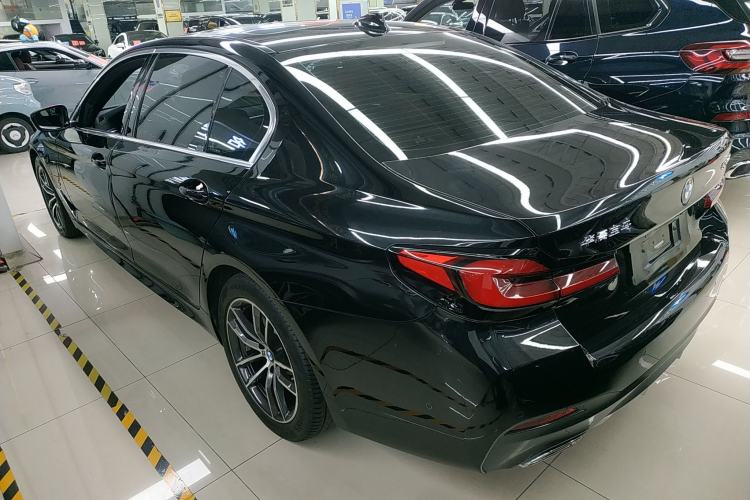 Used BMW 5 Series New Energy 2021 535Le M Sport Package Rear Left 45 Deg