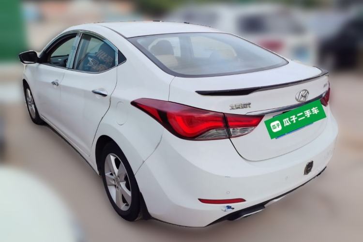 Used Hyundai Elantra (5th Generation / Langdong) 2012 1.6L Automatic Prestige Model Rear Left 45 Deg