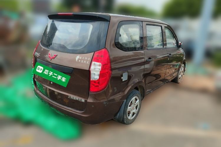 Used Wuling Hongguang 2015 1.5L S Basic Version China V Standard Rear Right 45 Deg