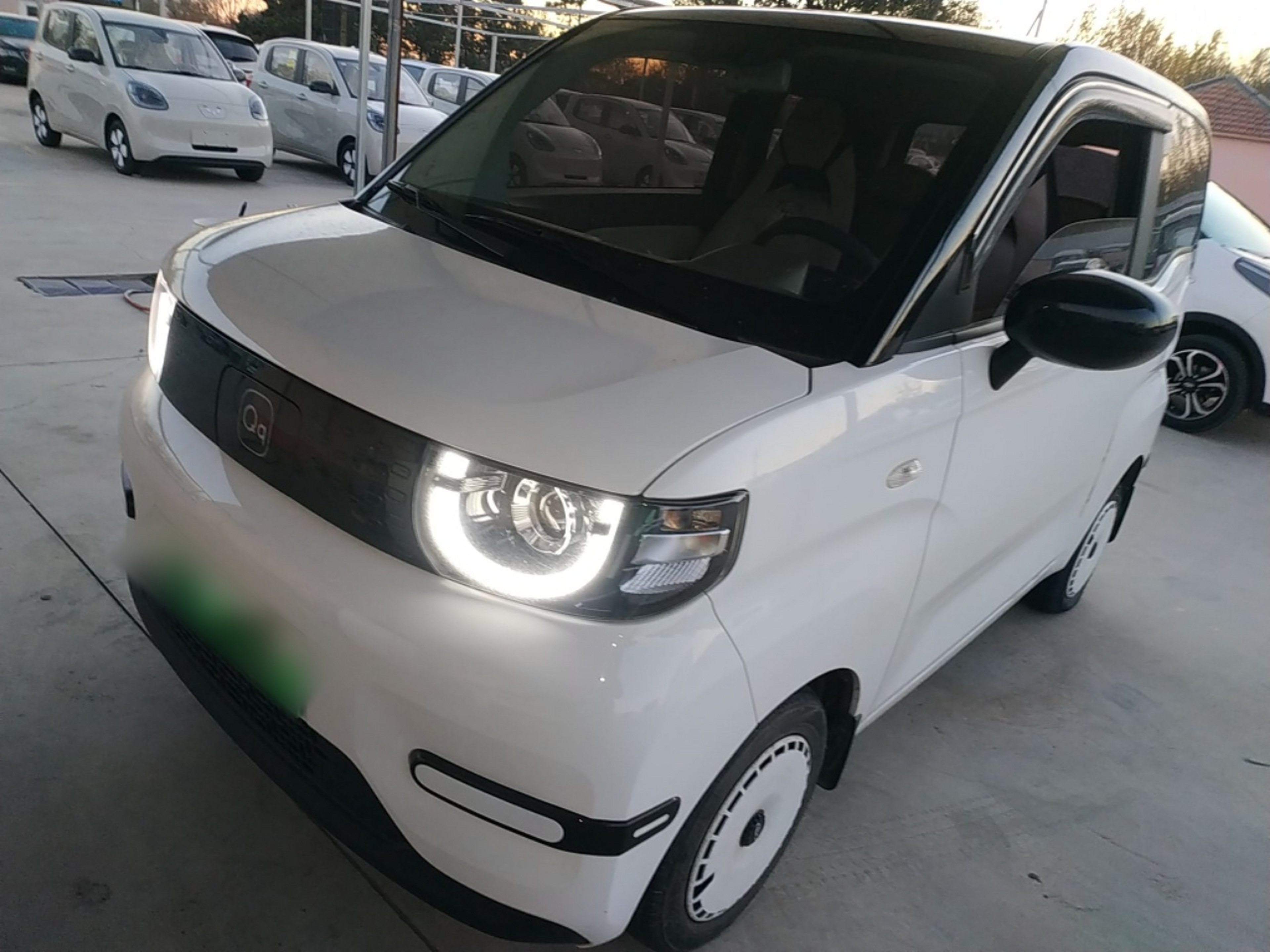 تحت مقدمة السيارة