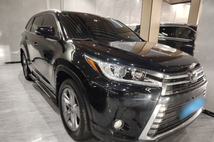 Used Toyota Highlander 2018 2.0T Four-Wheel Drive Prestige Version 7 Seats China VI Standard
