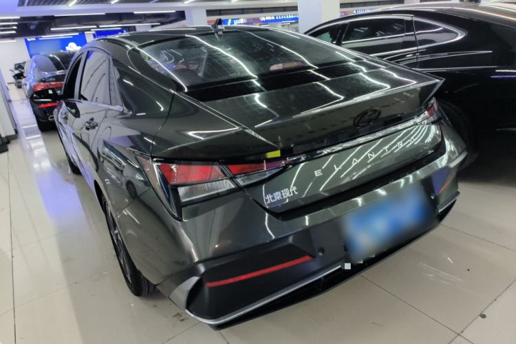 Used Hyundai Elantra 2023 1.5L CVT GLX Elite Edition Rear Left 45 Deg