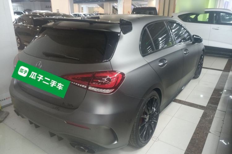 Used Mercedes-Benz A AMG 2022 AMG A 35 4MATIC Rear Right 45 Deg