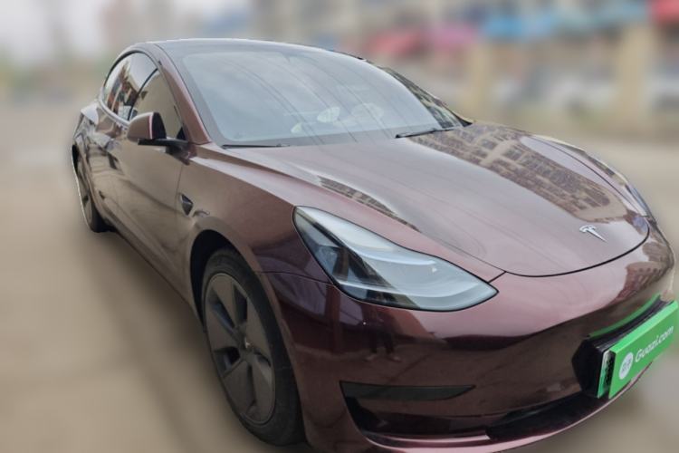 Used Tesla Model 3 2022 Rear-Wheel-Drive Version Front Right 45 Deg