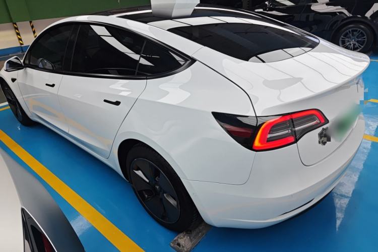 Used Tesla Model 3 2022 Rear-Wheel-Drive Version Rear Left 45 Deg