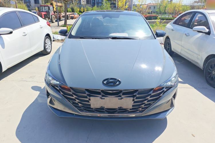 Used Hyundai Elantra 2022 1.5L CVT LUX Prestige Edition Front