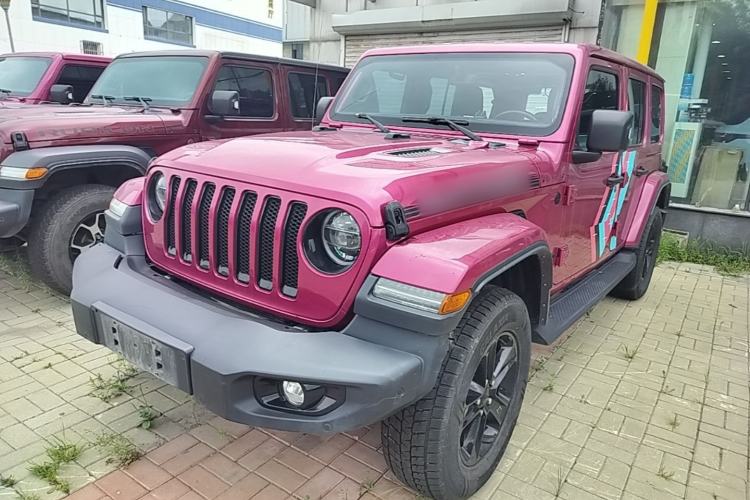 Used Jeep Wrangler 2022 2.0T High Altitude Bahamas Sand Pink Special Edition