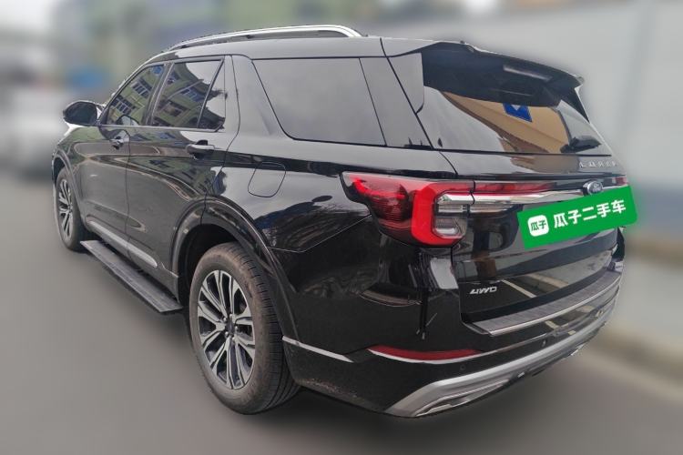 Used Ford Explorer 2024 2.3T EcoBoost Four-Wheel Drive Titanium Edition 7 Seats Rear Left 45 Deg