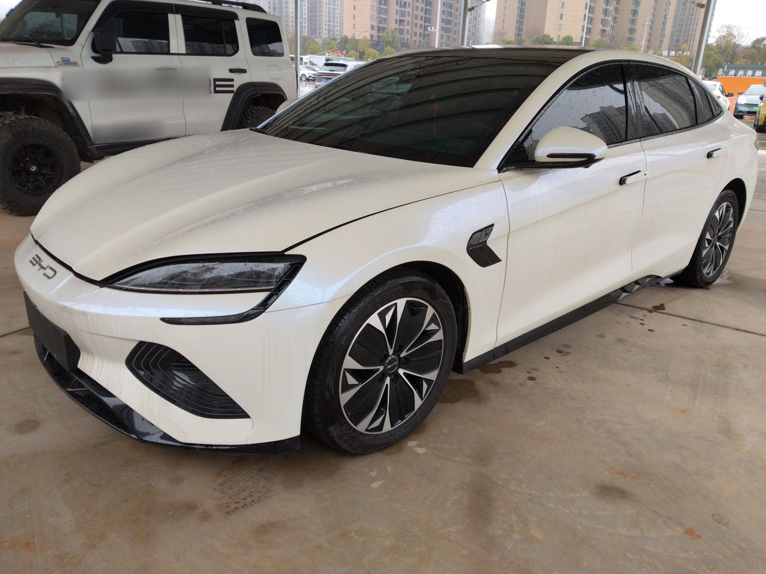 تحت مقدمة السيارة