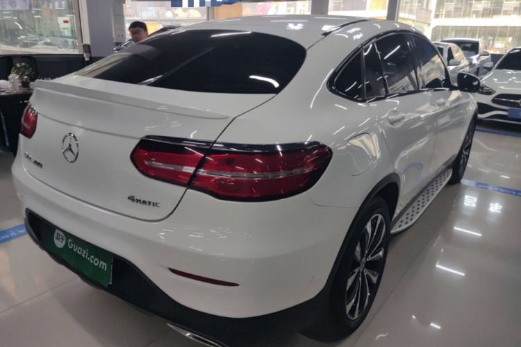 Used Mercedes-Benz GLC Coupe 2017 GLC 260 4MATIC Coupe SUV Rear Right 45 Deg