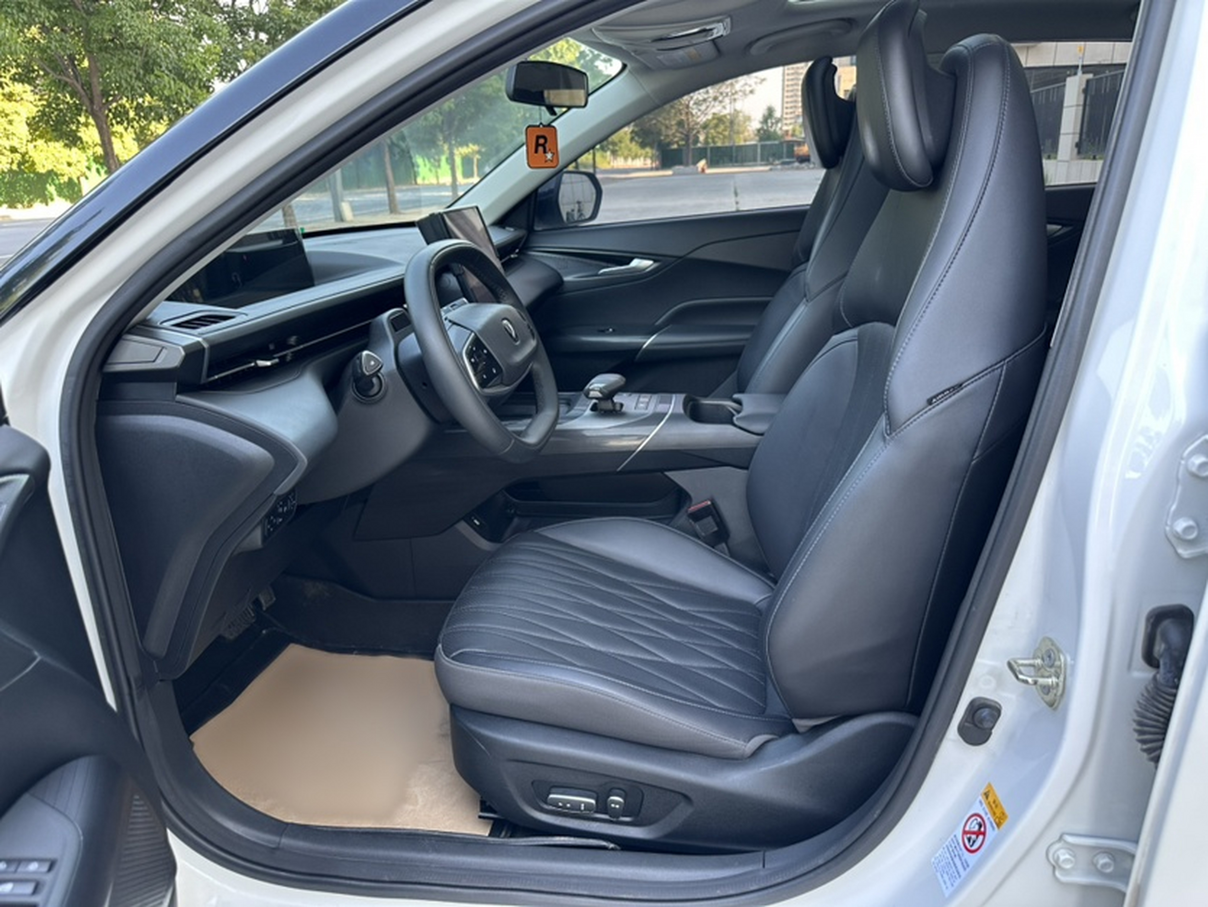 Avant de la voiture