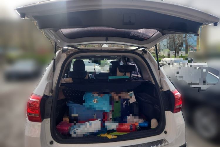 Used Haval H6 2017 Red-Label Sport Edition 1.5T Automatic Two-Wheel Drive Luxury Model Trunk