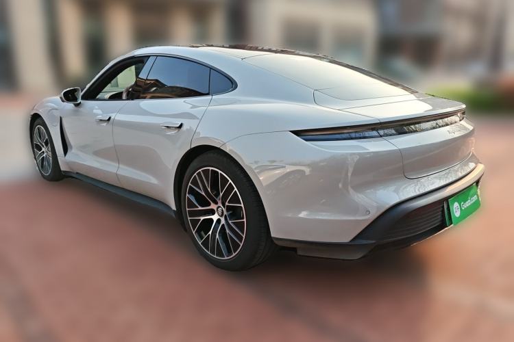 Used Porsche Taycan 2022-Year Updated Taycan Rear Left 45 Deg