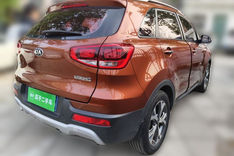 Used Kia KX3 2017 1.6L Automatic Aoya Version Rear Right 45 Deg