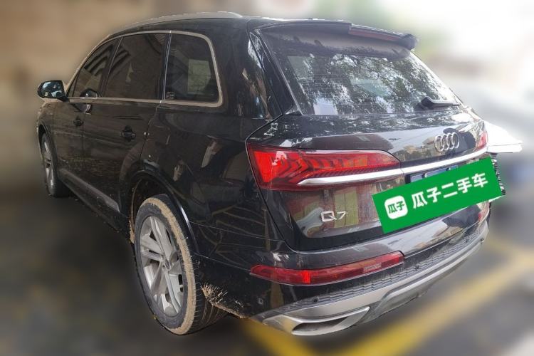 Used Audi Q7 2022 45 TFSI quattro S line Sport Edition Rear Left 45 Deg