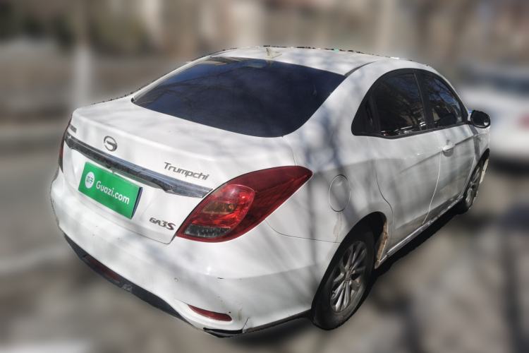 Used GAC Trumpchi GA3S Vision 2014 1.6L Manual Elite Edition Rear Right 45 Deg