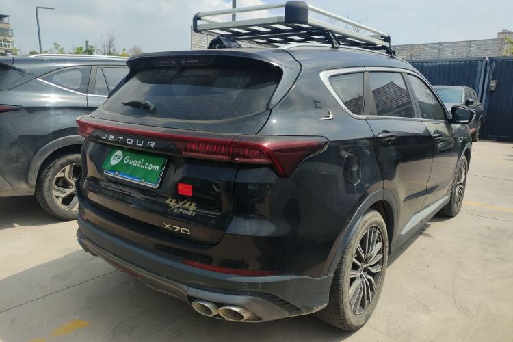 Used JETOUR X70 PLUS 2023 1.6T DCT Stronger 7-Seater Rear Right 45 Deg