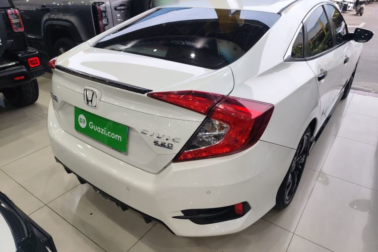 Used Honda Civic 2019 220TURBO CVT Dynamic Edition China VI Emission Standard Rear Right 45 Deg