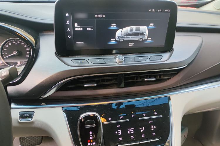 Used Buick GL8 2023 Land Executive Class Smart Enjoyment Model Audio And AC Panel