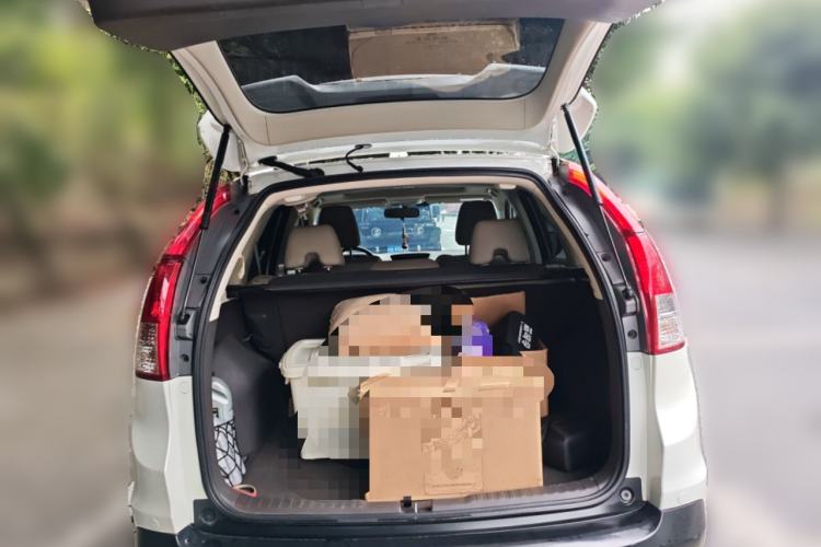 Used Honda CR-V 2013 2.4L two-wheel drive luxury version Trunk