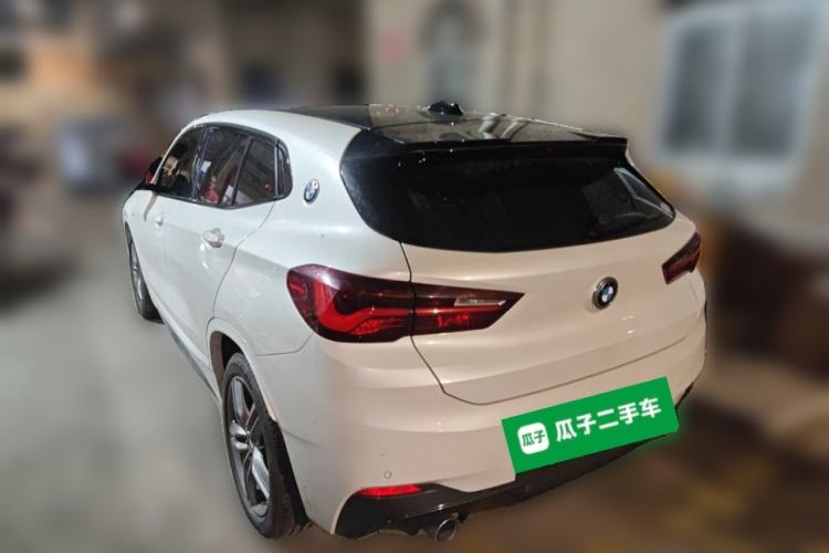 Used BMW X2 2021 sDrive25i Leading Model M Sport Package Rear Left 45 Deg
