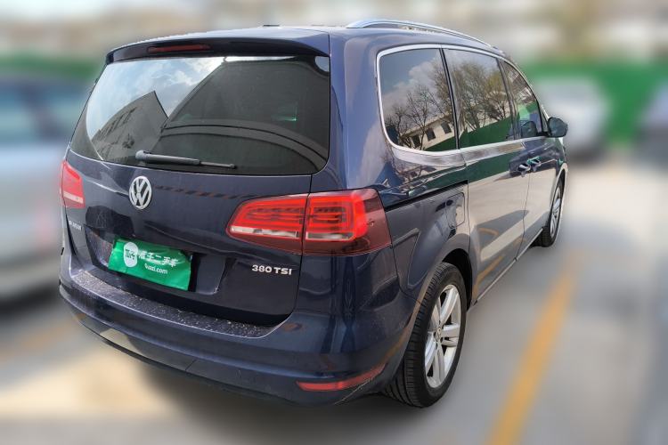 Used Volkswagen Sharan 2018 380TSI Comfort Edition 7-Seater Rear Right 45 Deg