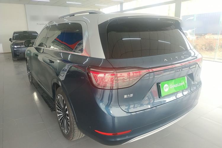 Used Hima AITO M9 2024 Range-Extended Ultra Version 42 kWh 6-Seater Model Rear Left 45 Deg