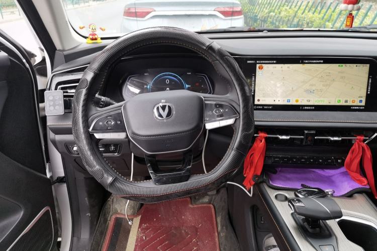 Used CHANGAN X7 PLUS 2024 1.5T Automatic Luxury Edition 5 Seats Steering Wheel