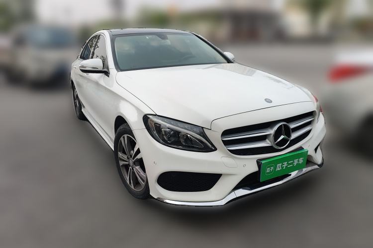 Used Mercedes-Benz C-Class 2017 C 200 L Sport Edition Front Right 45 Deg