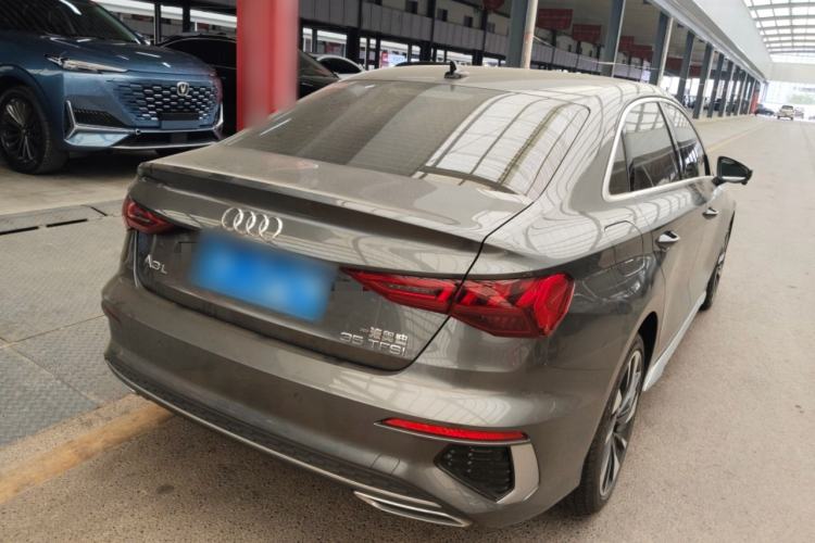 Used Audi A3 2024 A3L Limousine 35 TFSI Fashion Sport Model Rear Right 45 Deg