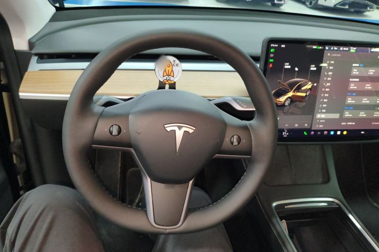 Used Tesla Model Y 2022 Revised Version Rear-Wheel Drive Steering Wheel