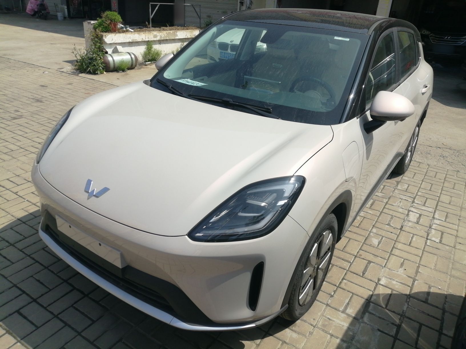 تحت مقدمة السيارة