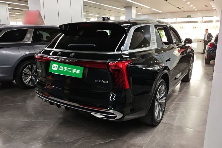 Used Hongqi E-HS9 2021 460 km Range Flagship Edition Six-Seater Rear Right 45 Deg