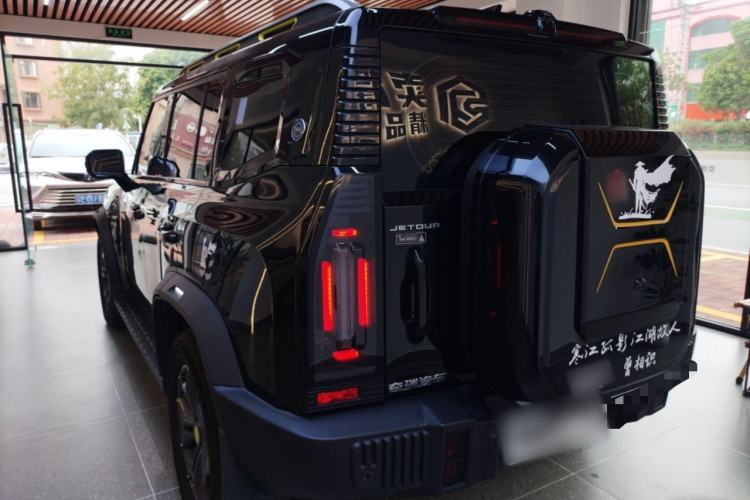 Used JETOUR Traveler 2023 2.0T All-Wheel-Drive CrossPRO Rear Left 45 Deg