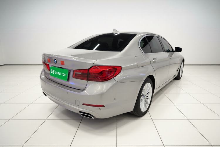Used BMW 5 Series 2020 530Li Luxury Edition Premium Package Rear Right 45 Deg