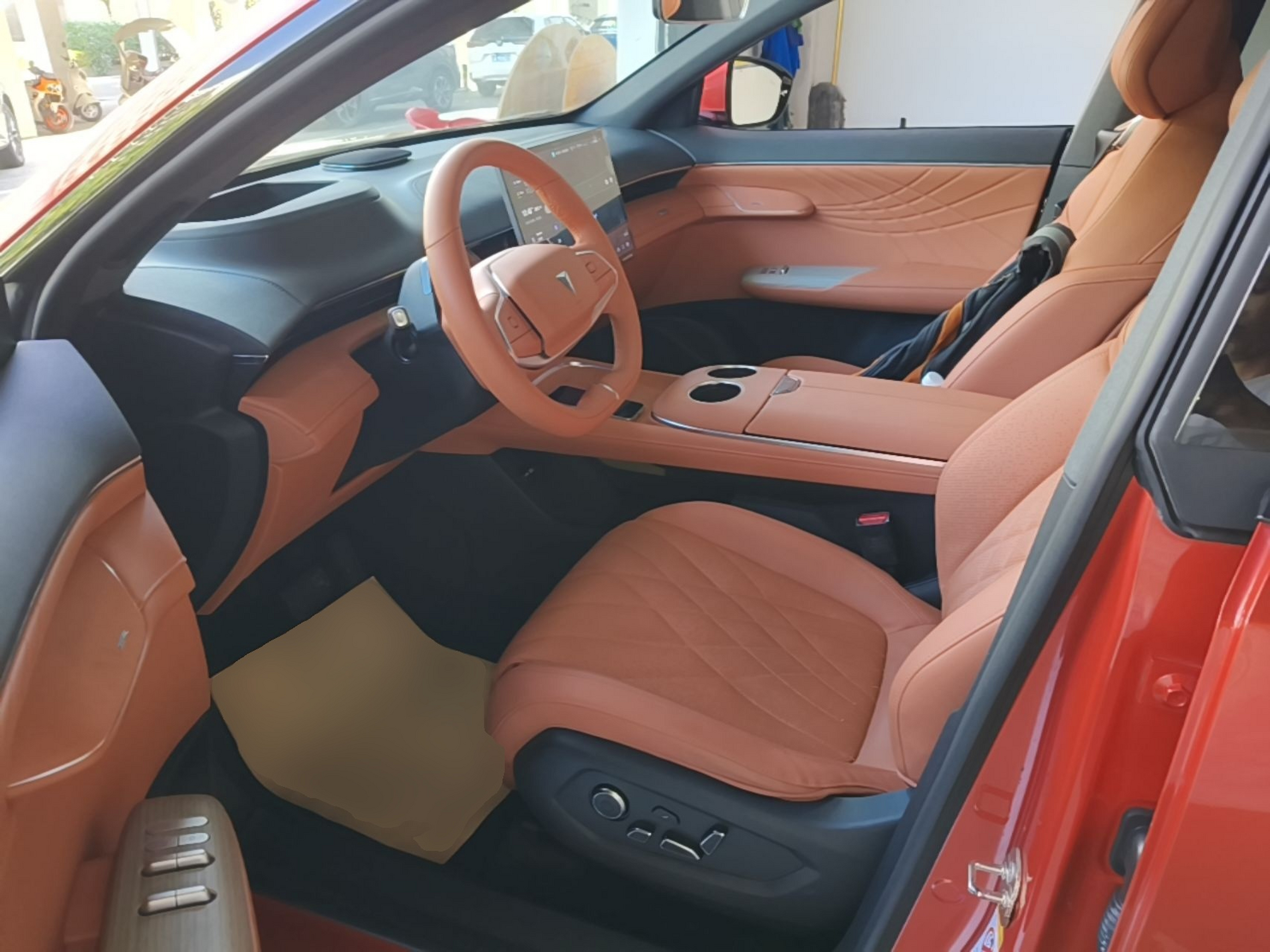 Avant de la voiture