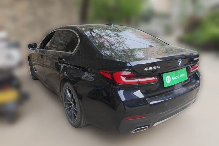 Used BMW 5 Series 2022 Restyled 525Li M Sport Package Rear Left 45 Deg