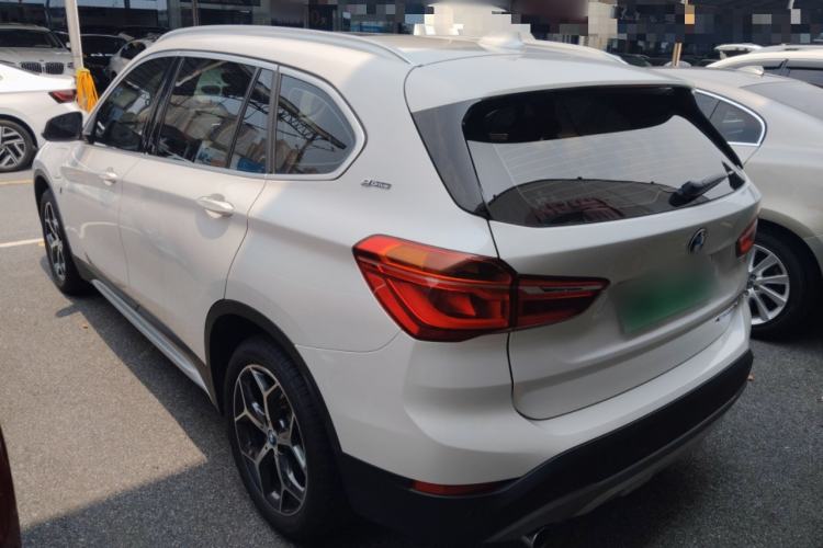 Used BMW X1 New Energy 2018 xDrive25Le Luxury Model Rear Left 45 Deg