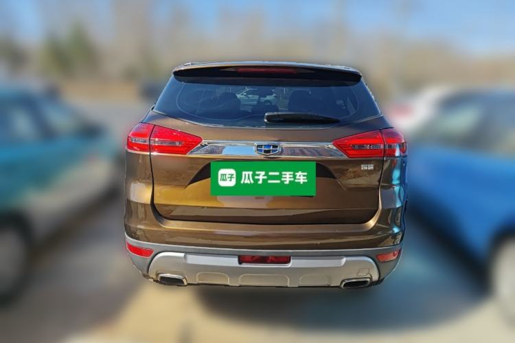 Used Geely Auto Emgrand X7 Sport 2016 1.8TD Automatic ZhiShang Model Rear