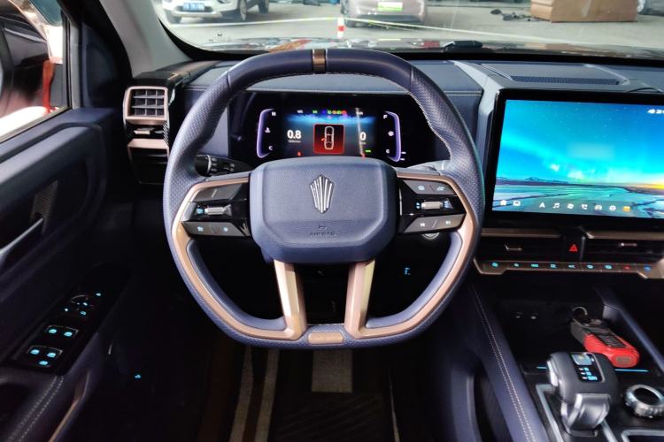 Used JMC DaDao 2023 Chasing Light 2.3T Diesel Automatic 4x4 Standard-Wheel Enjoyment Model
