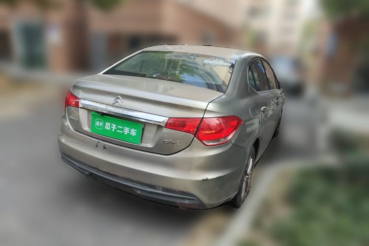 Used Citroen C4L 2014 1.8L Intelligent Drive Automatic Enjoyment Model Rear Right 45 Deg