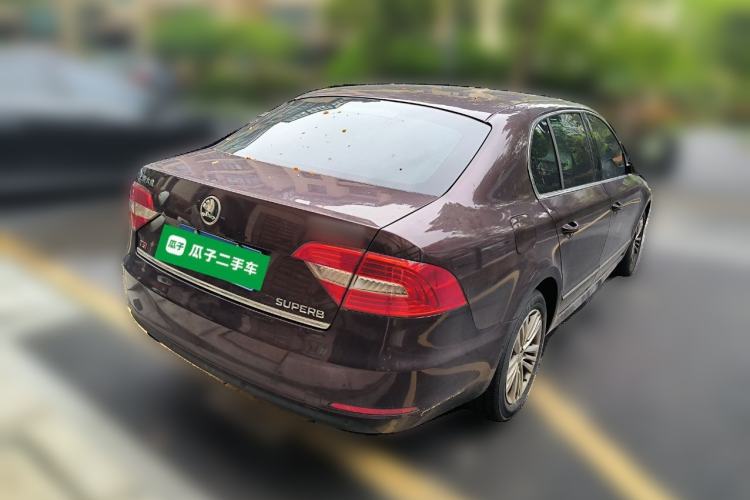 Used Skoda Superb 2013 1.8TSI Automatic Yashi Edition Rear Right 45 Deg
