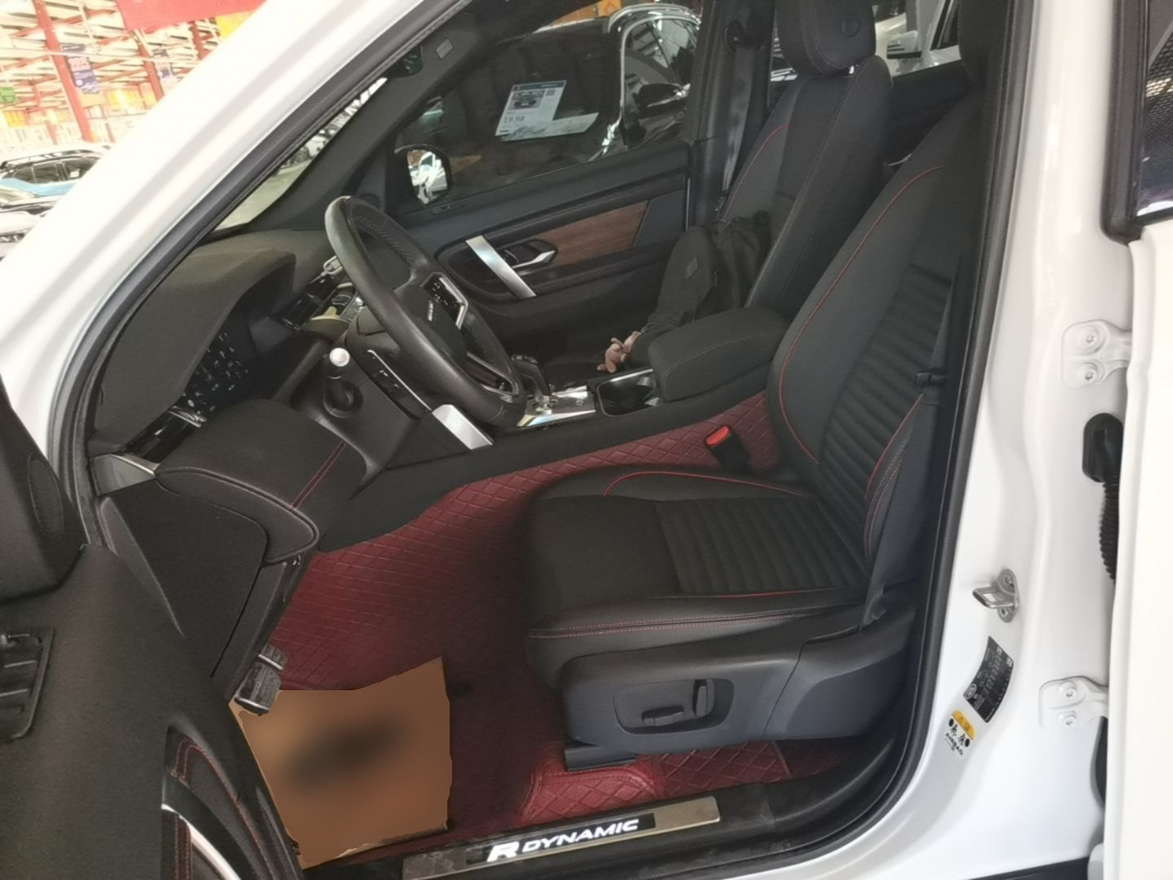 Avant de la voiture