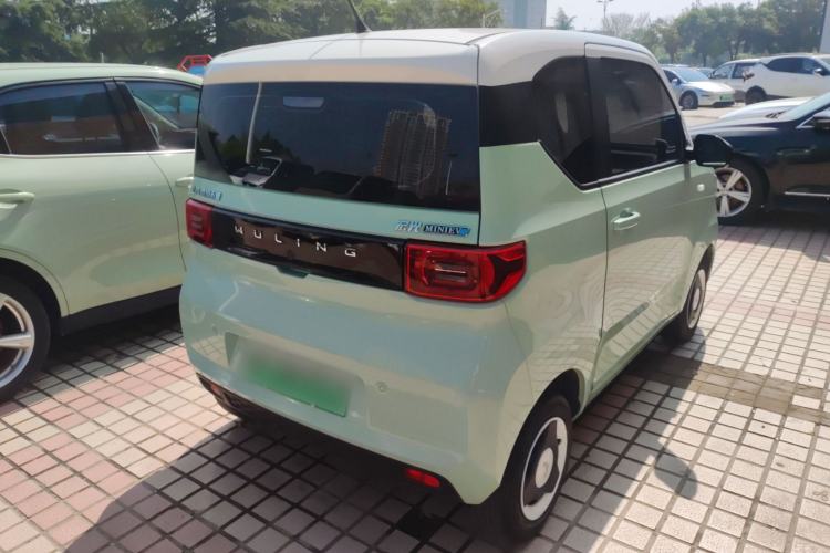 Used Wuling Hongguang MINIEV 2022 Macaron Fashion Edition Lithium-Nickel-Cobalt-Alpha-oxide Rear Right 45 Deg