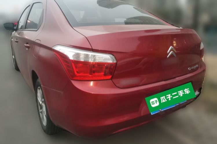 Used Citroen Elysee 2014 1.6L Automatic Fashion Model Rear Left 45 Deg