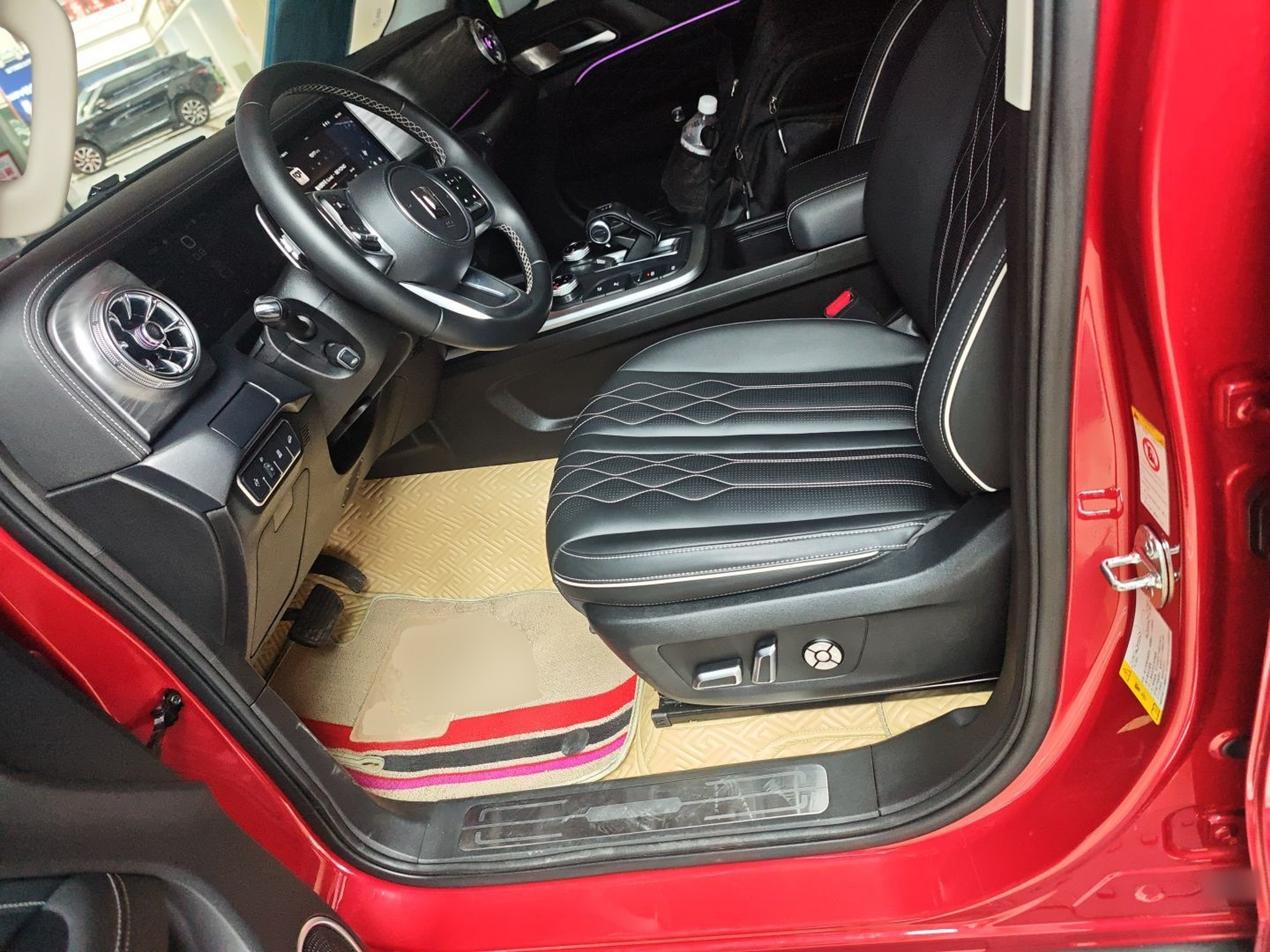 Avant de la voiture