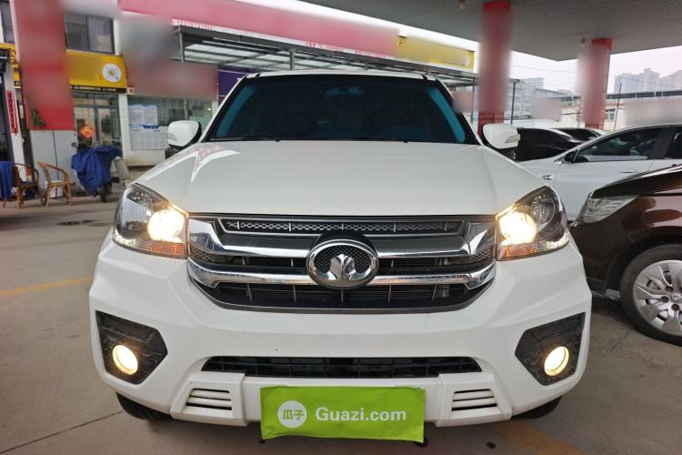Used Great Wall Wingle 5 2021 2.0T Diesel Two-Wheel Drive Elite Version with Long Cargo Bed China VI Emission Standard GW4D20M Front