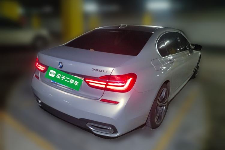Used BMW 7 Series 2018 730Li Luxury Edition M Sport Package Rear Right 45 Deg